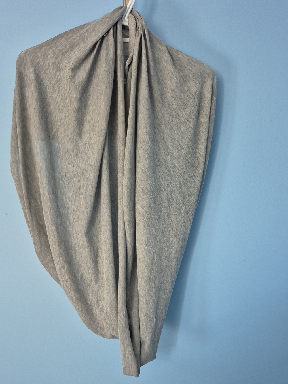 Classic Heather Gray Women's Wrap Scarf — Lightweight Everyday Layer